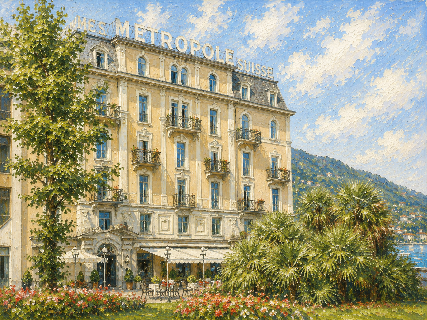 Hotel Metropole Suisse facade